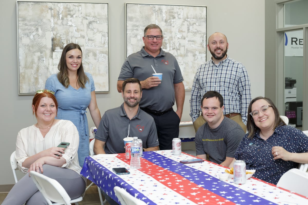 Neighborhood LTC Pharmacy Team Enjoying Ice Cream with Community Business Partners Neighborhood LTC Pharmacy Team Enjoying Ice Cream with Community Business Partners