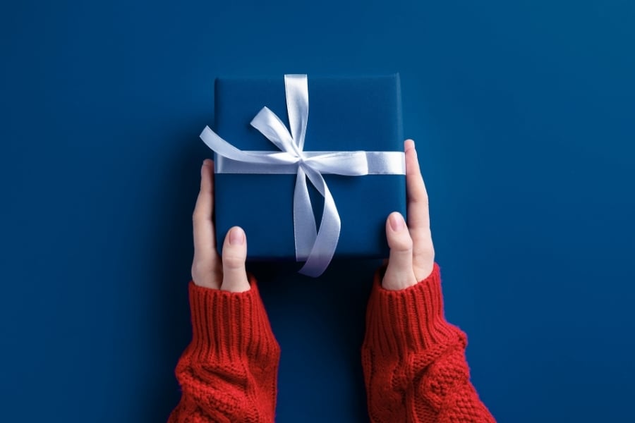 Website Image Christmas Gift in hands 900px Website Image Christmas Gift in hands 900px